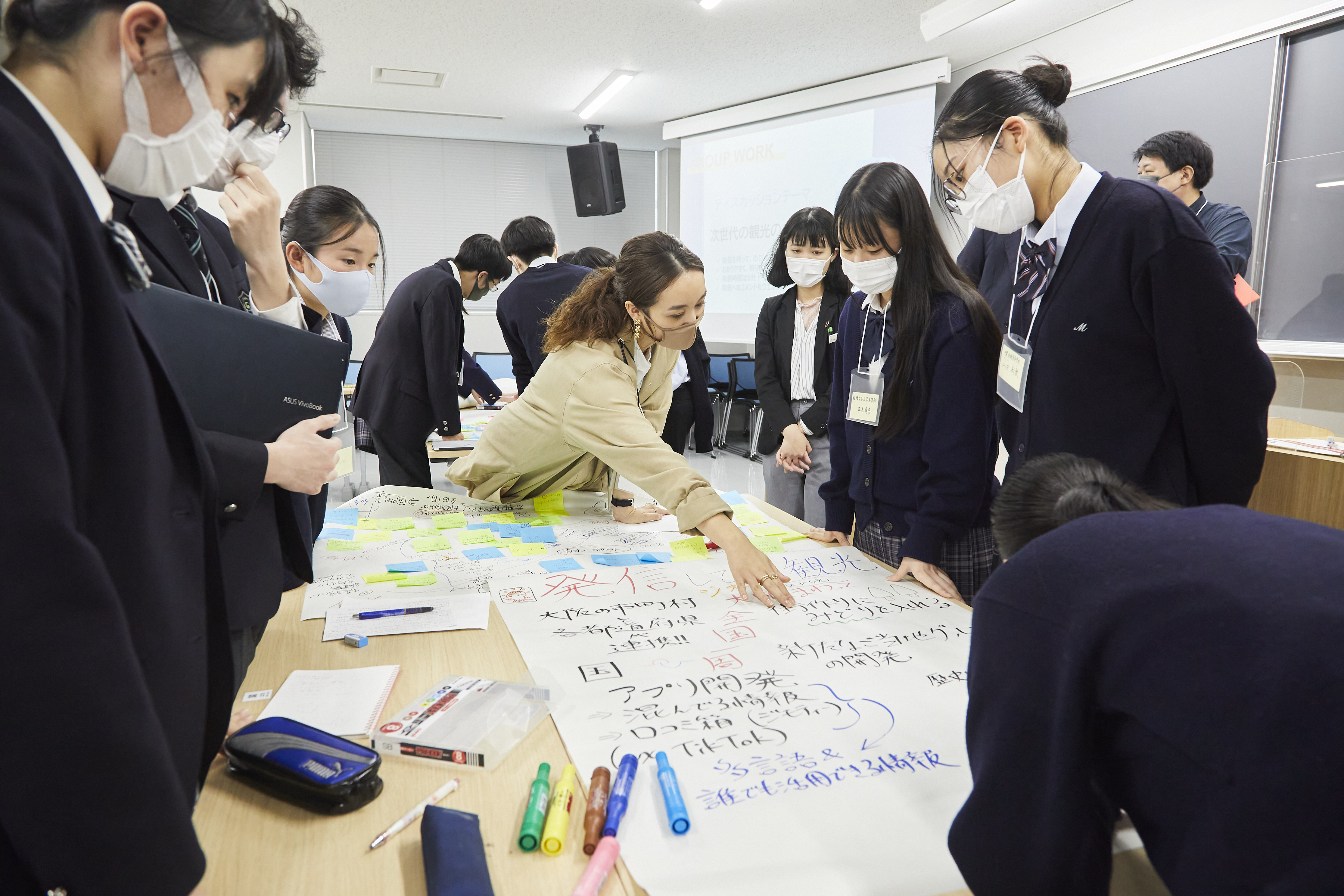 事例：SDGs実践企業での様子